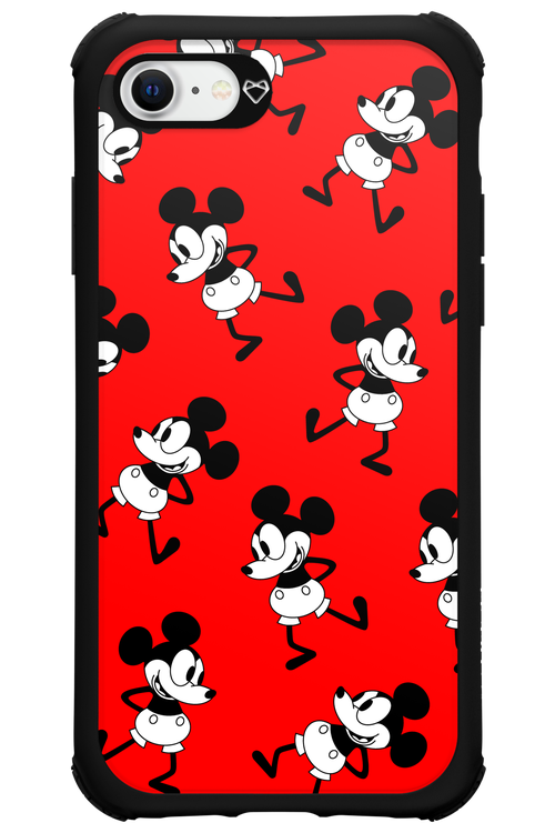 Iconic Mouse (red pattern) - Apple iPhone 7