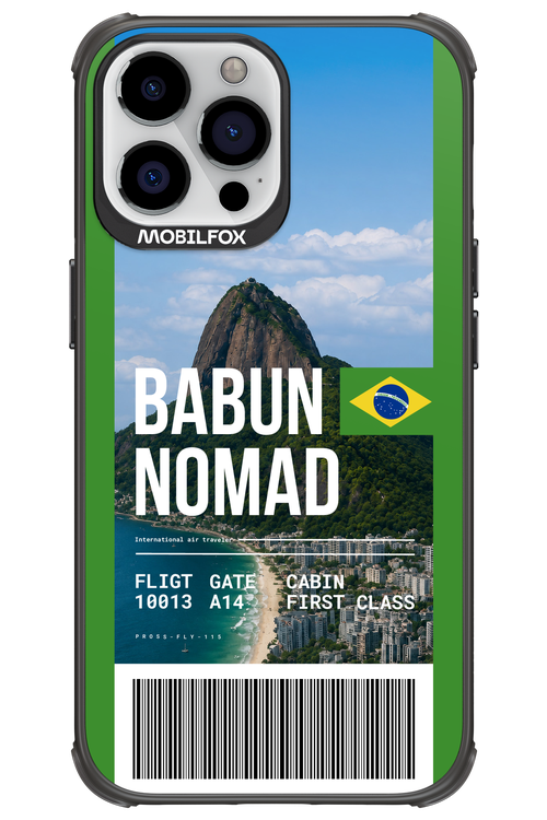 BABUN NOMAD (fly ticket) 2.0 - Apple iPhone 13 Pro Max