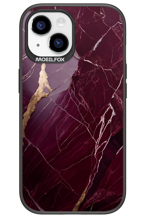 Burgundy Marble 2.0 - Apple iPhone 15