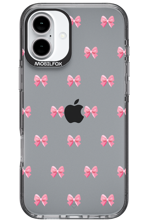 Pinky Bow - Apple iPhone 16 Plus