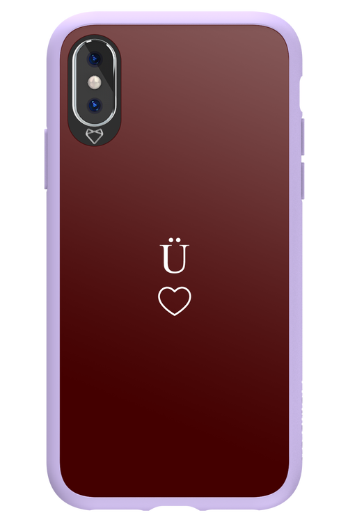 U Burgundia II 2.0 - Apple iPhone XS