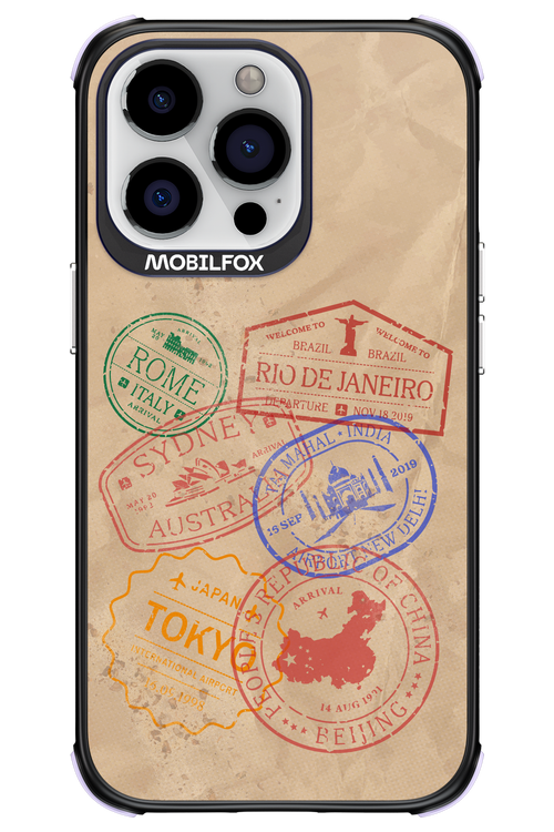 Travel Stamps 2.0 - Apple iPhone 13 Pro