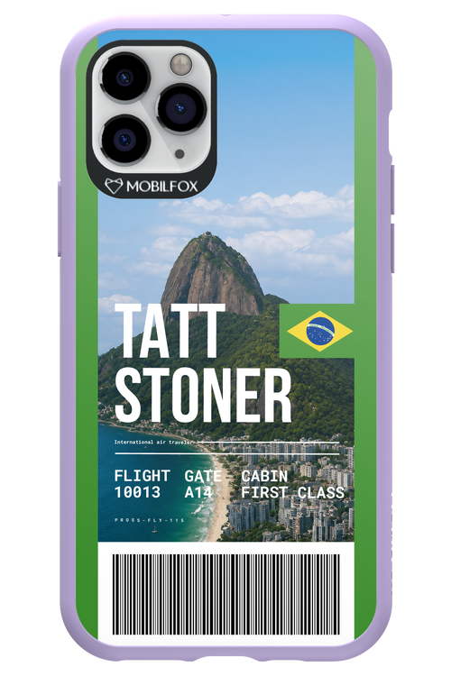TATT STONER (fly ticket) 2.0 - Apple iPhone 11 Pro