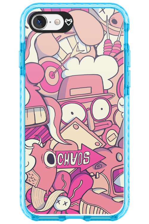 Coral Chaos - Apple iPhone SE 2022