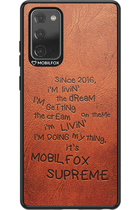 supreme 2.0 - Samsung Galaxy Note 20