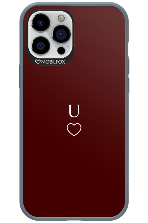 U Burgundia 2.0 - Apple iPhone 12 Pro Max