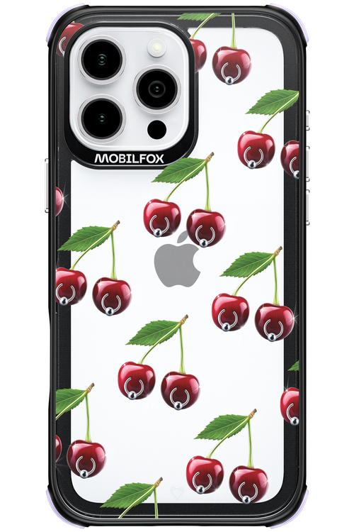 Spicy Cherries Transparent - Apple iPhone 16 Pro Max