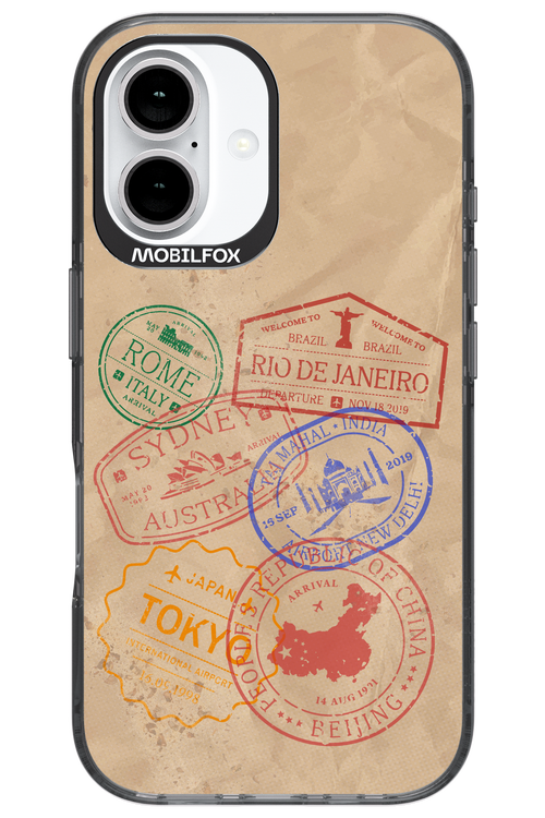 Travel Stamps 2.0 - Apple iPhone 16