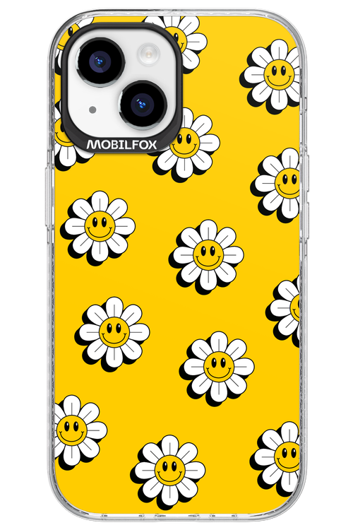 Smiley Flowers - Apple iPhone 15