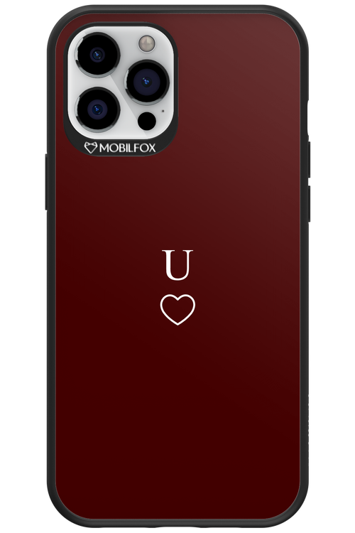 U Burgundia 2.0 - Apple iPhone 12 Pro Max