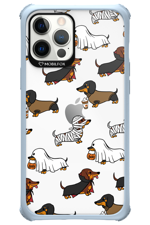 Scary Dachshund (Transparent) - Apple iPhone 12 Pro Max