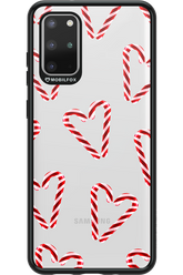 Candy Cane Hearts - Samsung Galaxy S20+