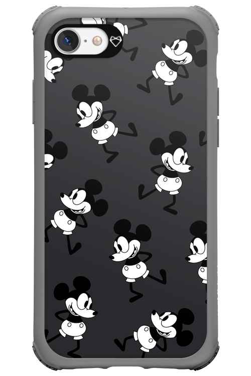 Iconic Mouse (antracite pattern) - Apple iPhone 7