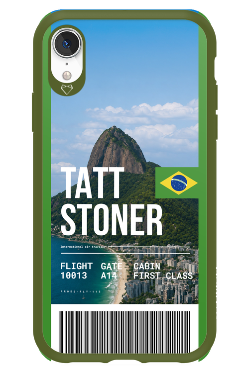 TATT STONER (fly ticket) 2.0 - Apple iPhone XR