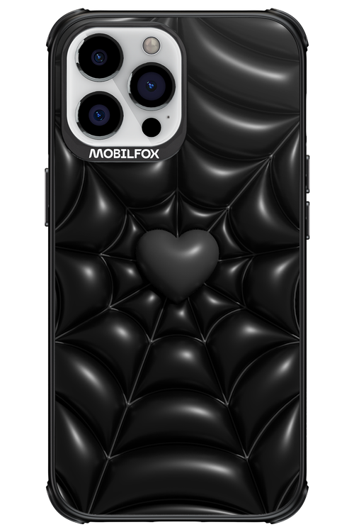 Black Spider Heart - Apple iPhone 13 Pro Max