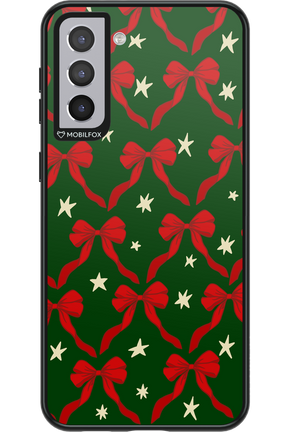 Bow & Stars (Green) - Samsung Galaxy S21+