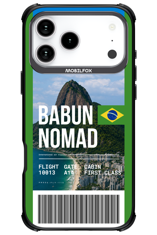 BABUN NOMAD (fly ticket) 2.0 - Apple iPhone 17 Pro Max