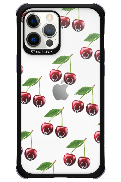 Spicy Cherries Transparent - Apple iPhone 12 Pro Max