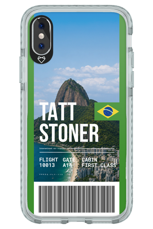 TATT STONER (fly ticket) 2.0 - Apple iPhone XS