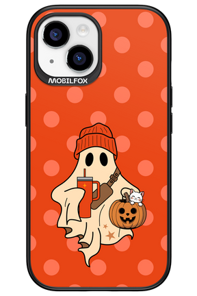 Ghost Girl (Orange) - Apple iPhone 15
