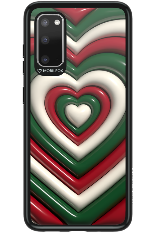 XMAS Hearts - Samsung Galaxy S20