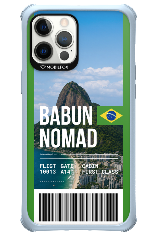 BABUN NOMAD (fly ticket) 2.0 - Apple iPhone 12 Pro Max