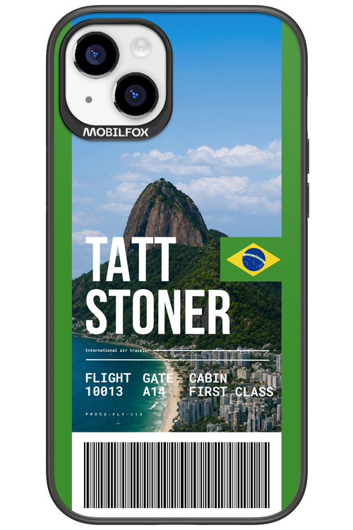 TATT STONER (fly ticket) 2.0 - Apple iPhone 15 Plus