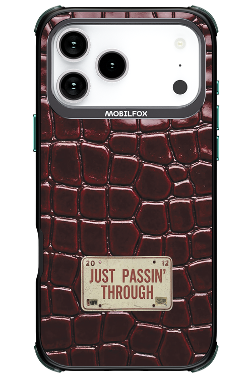 Just passin through 2.0 - Apple iPhone 17 Pro Max