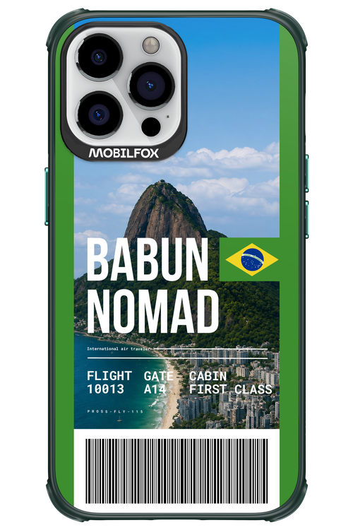 BABUN NOMAD (fly ticket) 2.0 - Apple iPhone 13 Pro Max