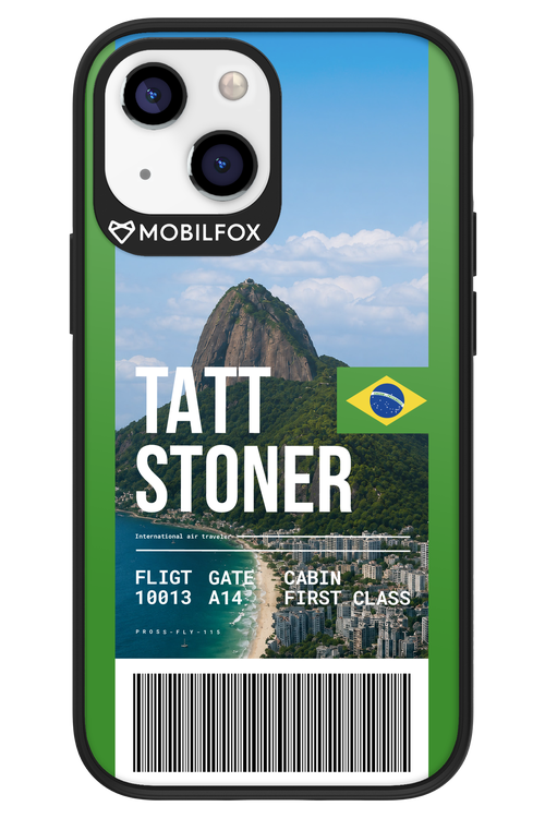 TATT STONER (fly ticket) 2.0 - Apple iPhone 13 Mini
