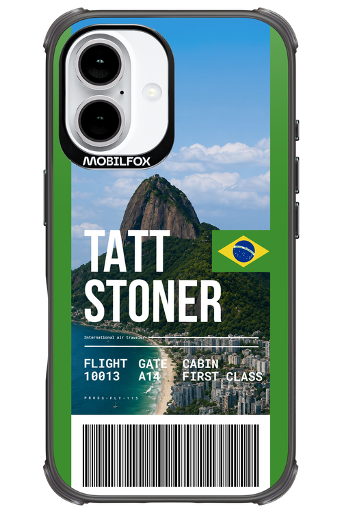 TATT STONER (fly ticket) 2.0 - Apple iPhone 16