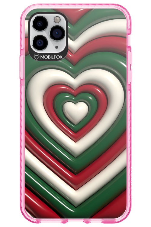 XMAS Hearts - Apple iPhone 11 Pro Max
