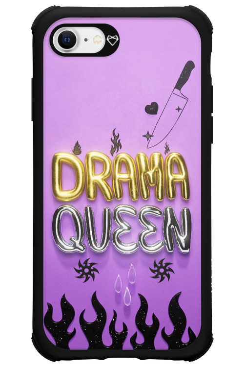 Drama Queen Purple - Apple iPhone 7