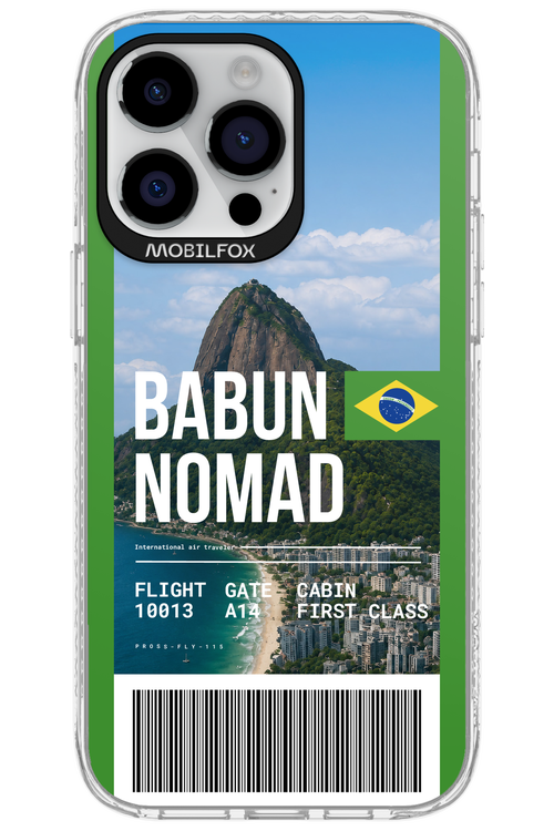 BABUN NOMAD (fly ticket) 2.0 - Apple iPhone 14 Pro Max