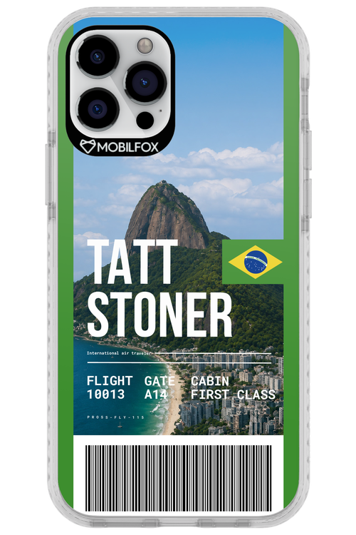 TATT STONER (fly ticket) 2.0 - Apple iPhone 12 Pro