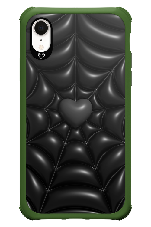 Black Spider Heart - Apple iPhone XR