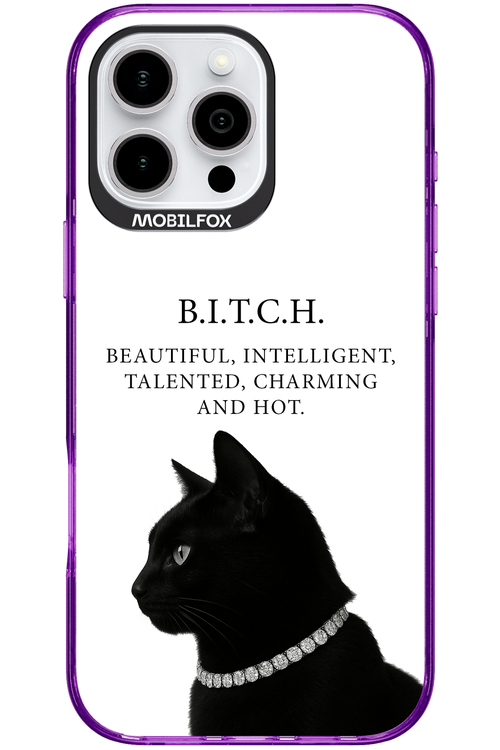 B. i. t. c. h. - Apple iPhone 16 Pro Max