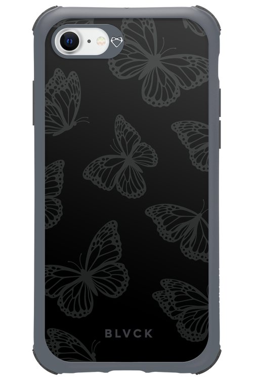 Black Butterflies - Apple iPhone 7
