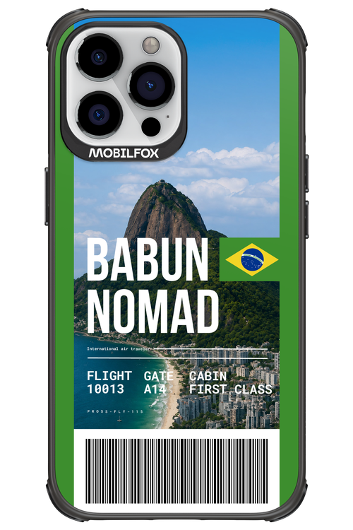 BABUN NOMAD (fly ticket) 2.0 - Apple iPhone 13 Pro Max