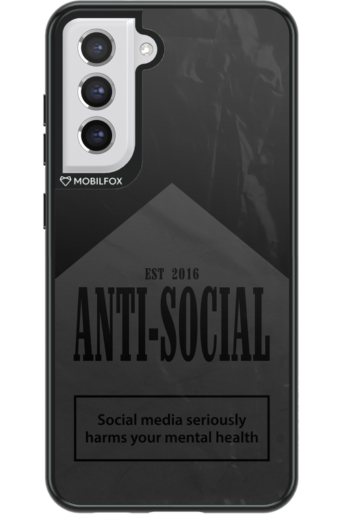 ANTI-SOCIAL (BLVCK) 2.0 - Samsung Galaxy S21 FE