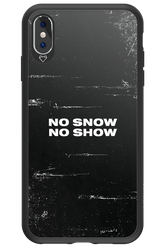 No snow, no show - Apple iPhone XS Max