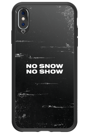 No snow, no show - Apple iPhone XS Max