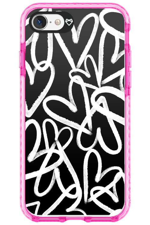 Heart Lines - Apple iPhone SE 2022