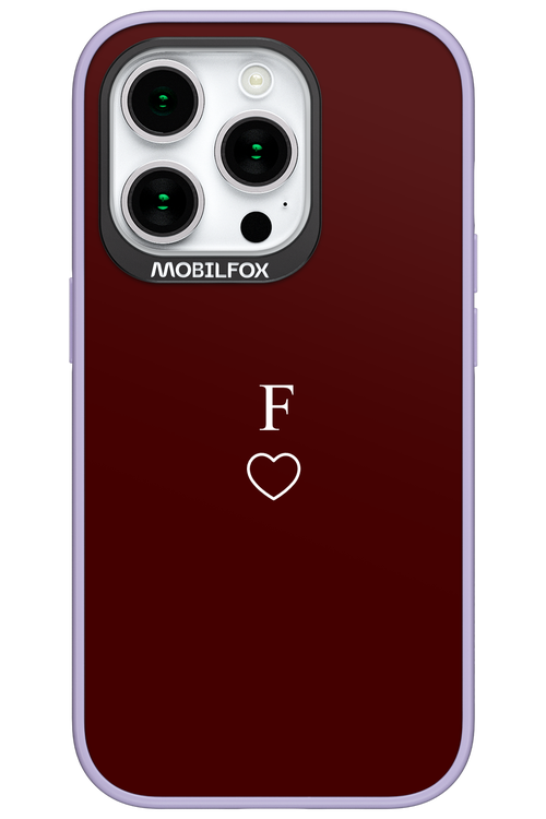 F Burgundia 2.0 - Apple iPhone 15 Pro
