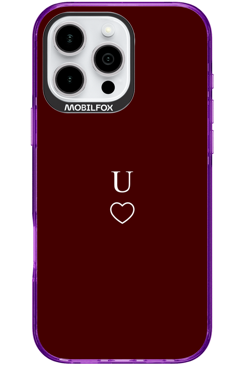 U Burgundia 2.0 - Apple iPhone 16 Pro Max