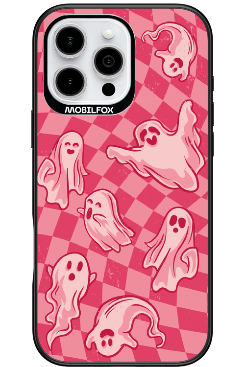 Strawberry Ghosts - Apple iPhone 16 Pro Max