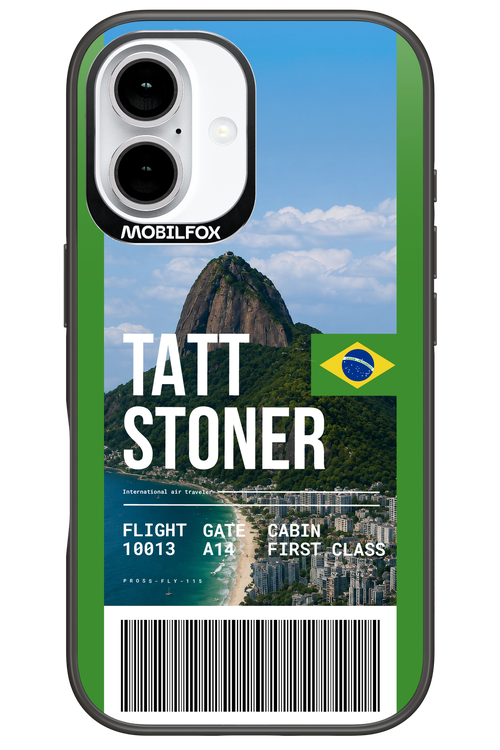 TATT STONER (fly ticket) 2.0 - Apple iPhone 16