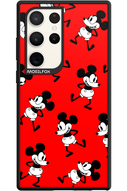 Iconic Mouse (red pattern) - Samsung Galaxy S23 Ultra