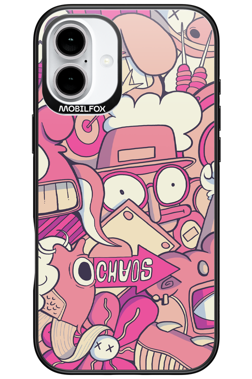 Coral Chaos - Apple iPhone 16 Plus