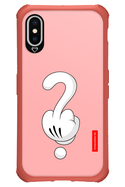 Fuck Hand (Pink) 2.0 - Apple iPhone X